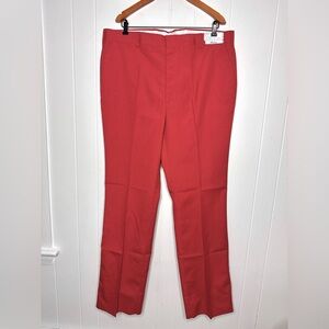 Vintage NEW Halrin Pants Orange Retro Slacks